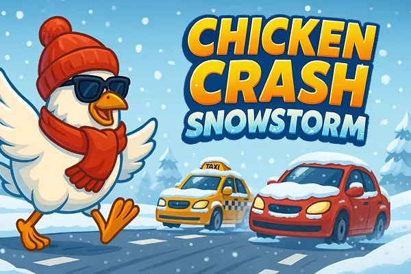 Chicken Crash Snowstorm